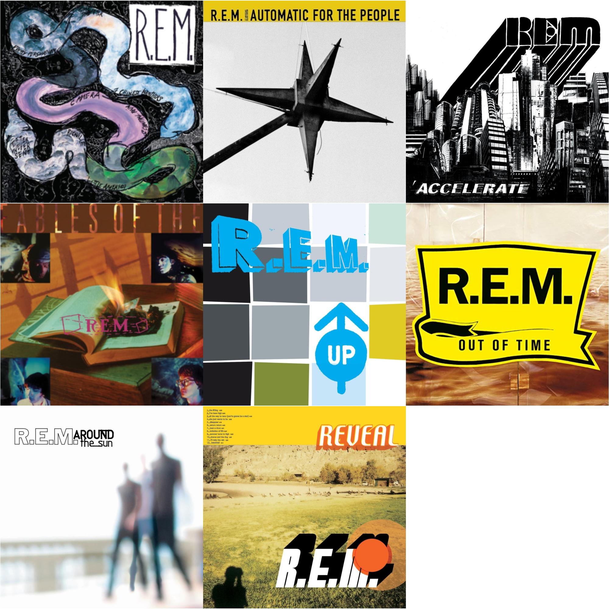 Fables Of The Reconstruction & Reckoning & Out Of Time & Automatic For The People (25Th Anniversary Deluxe Edition) & Up (25Th Anniversary) (Deluxe Edition) (2LP) & Reveal & Around The Sun (2LP) & Accelerate