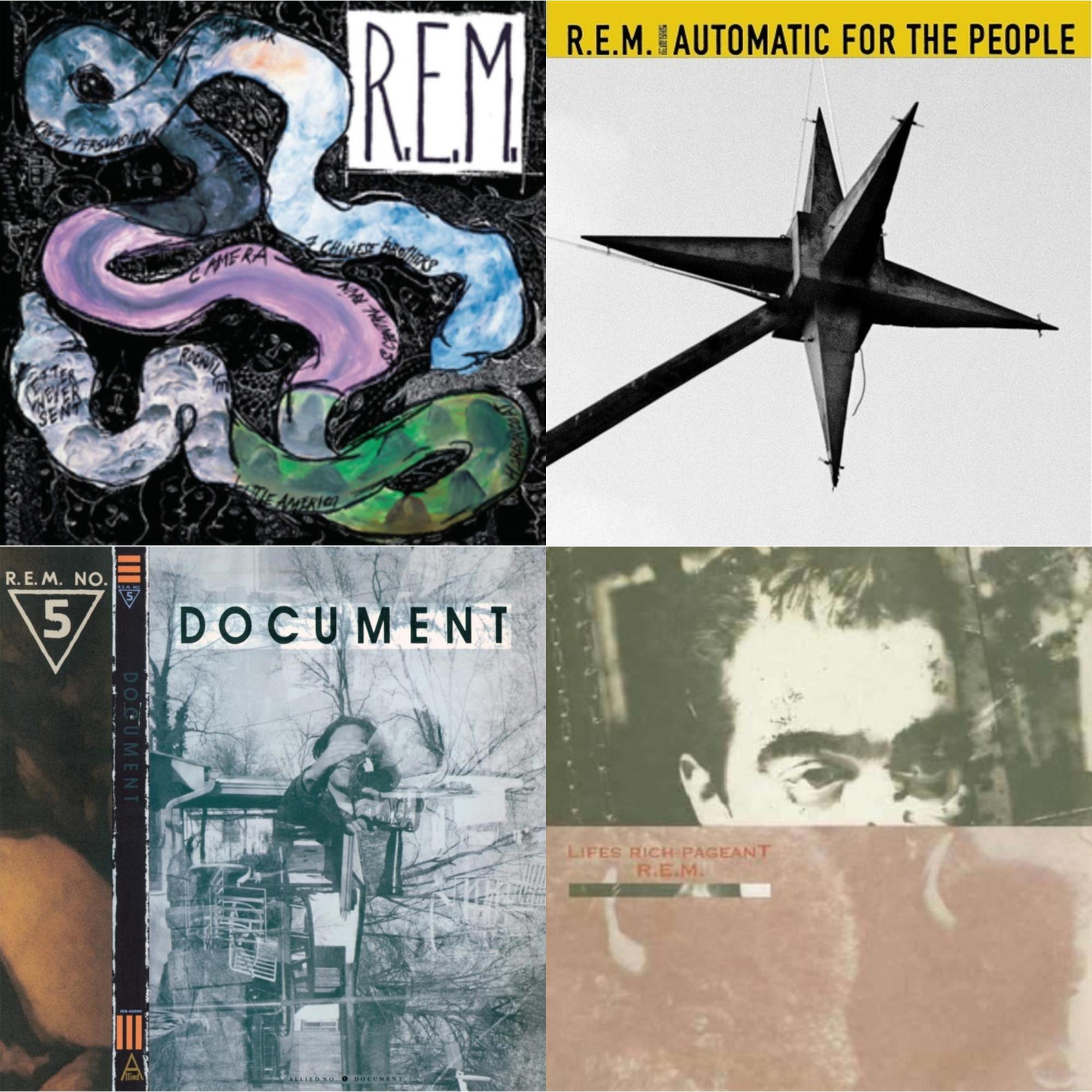 Document & Reckoning & Lifes Rich Pageant & Automatic For The People (25Th Anniversary Deluxe Edition)
