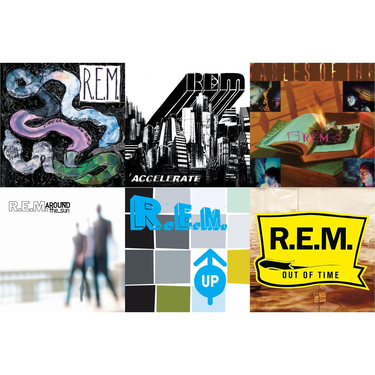 Fables Of The Reconstruction & Reckoning & Out Of Time & Up (25Th Anniversary) (Deluxe Edition) (2LP) & Around The Sun (2LP) & Accelerate
