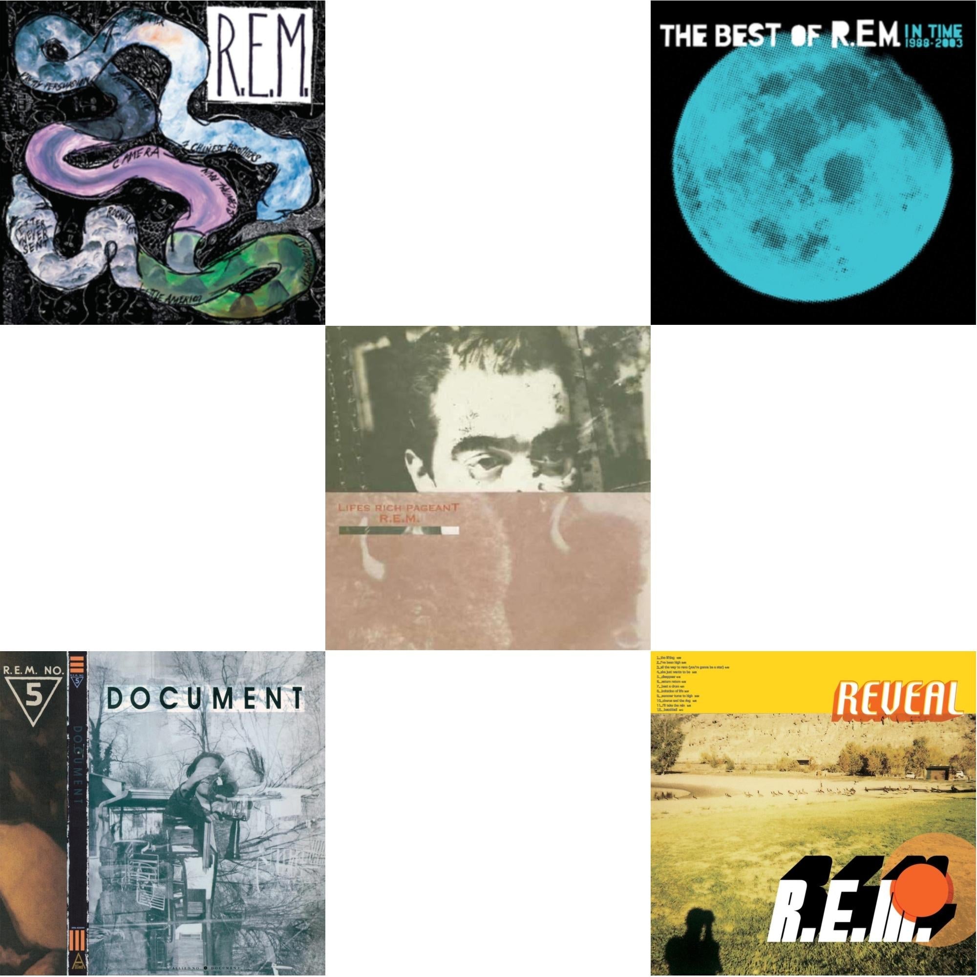 Document & Reckoning & Lifes Rich Pageant & In Time: The Best Of R.E.M. 1988-2003 (2LP/180G) & Reveal