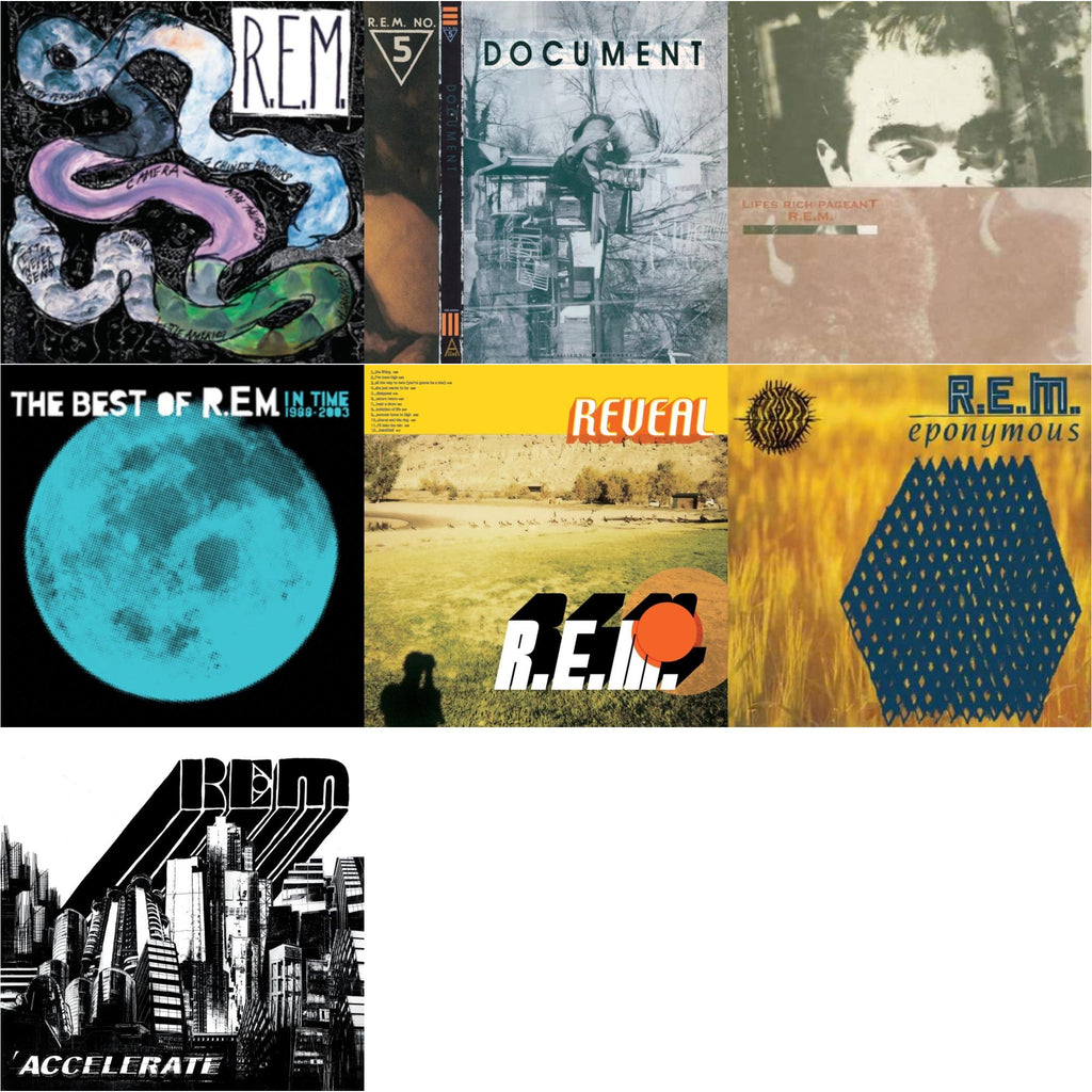 Document & Reckoning & Lifes Rich Pageant & Eponymous & In Time: The Best Of R.E.M. 1988-2003 (2LP/180G) & Reveal & Accelerate