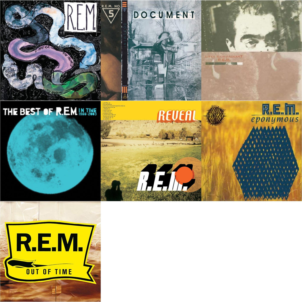 Document & Reckoning & Lifes Rich Pageant & Eponymous & Out Of Time & In Time: The Best Of R.E.M. 1988-2003 (2LP/180G) & Reveal