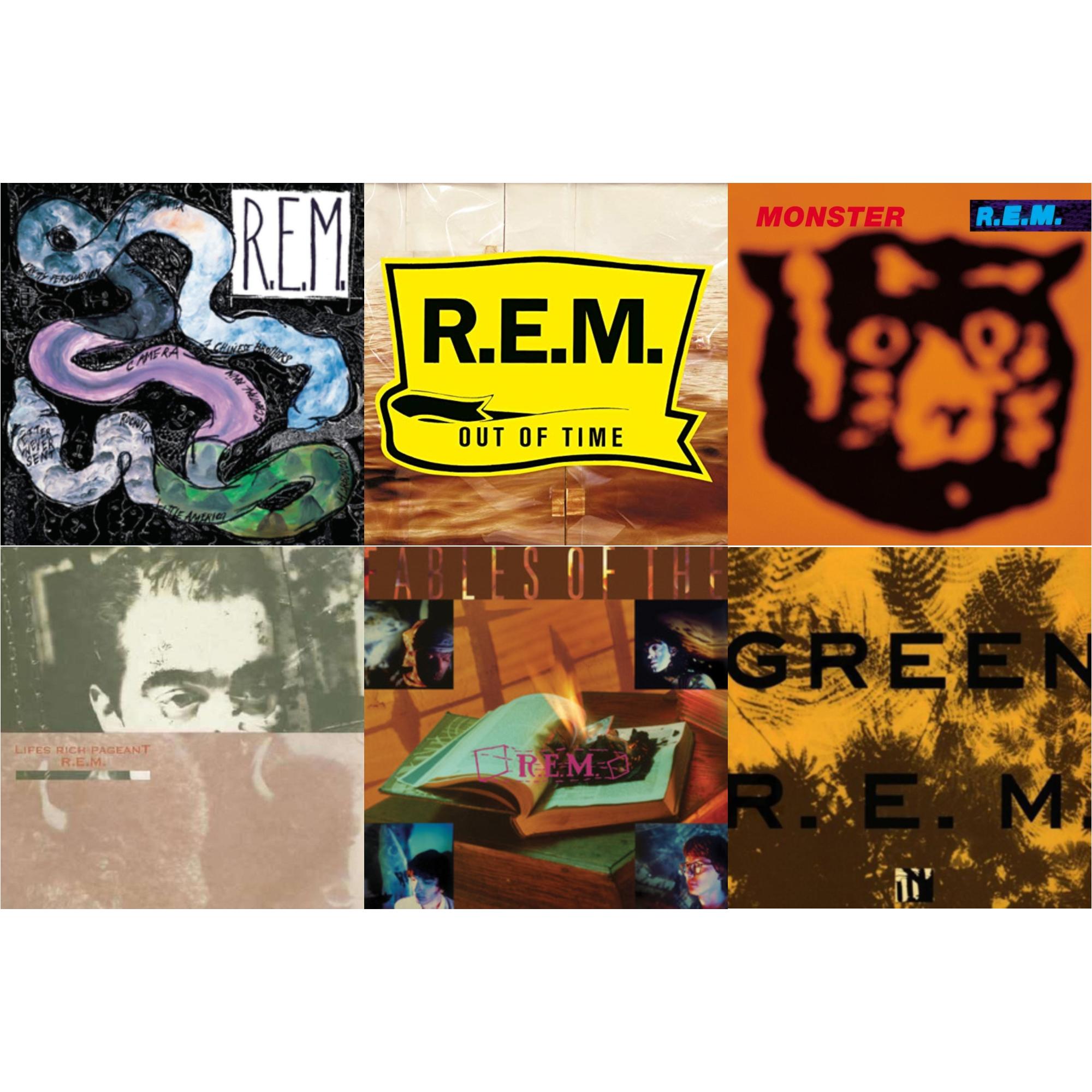 Green & Fables Of The Reconstruction & Reckoning & Lifes Rich Pageant & Out Of Time & Monster