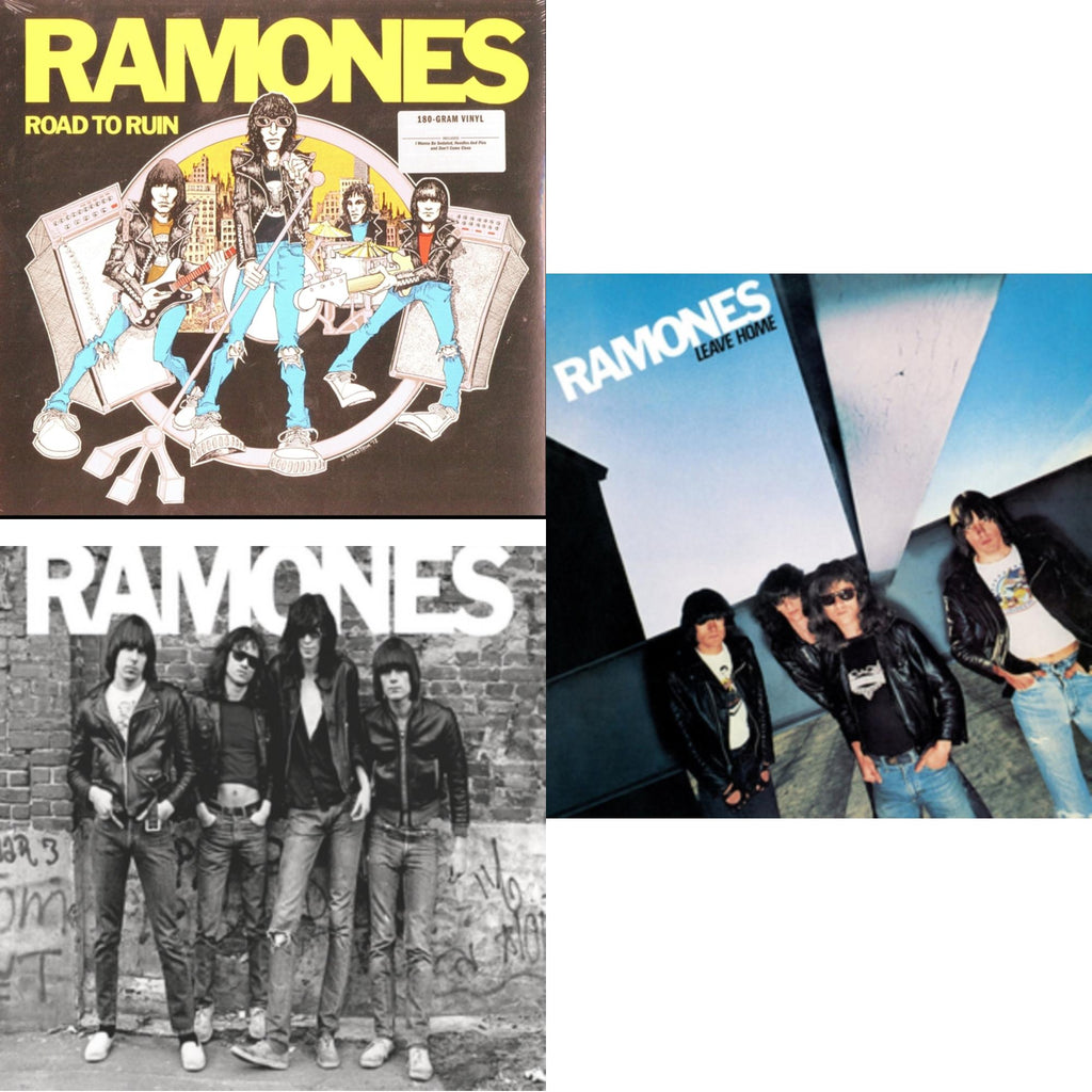 Ramones (Remastered) & Leave Home (Remastered) & Road To Ruin (Remastered)