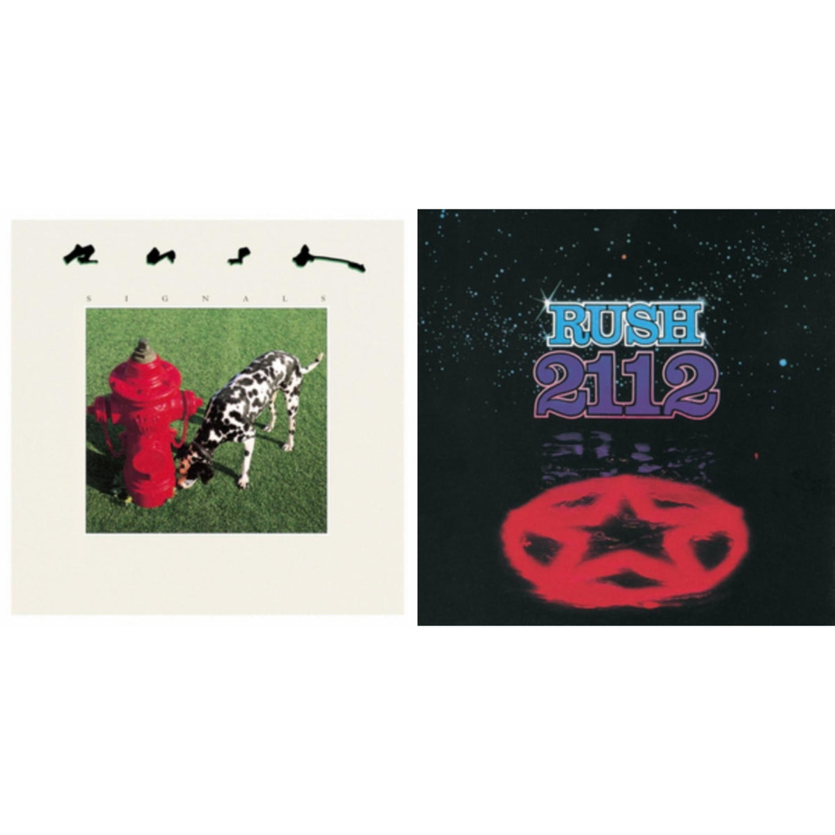 Rush - Signals (180G) & 2112 (180G) - LP Vinyl Bundle