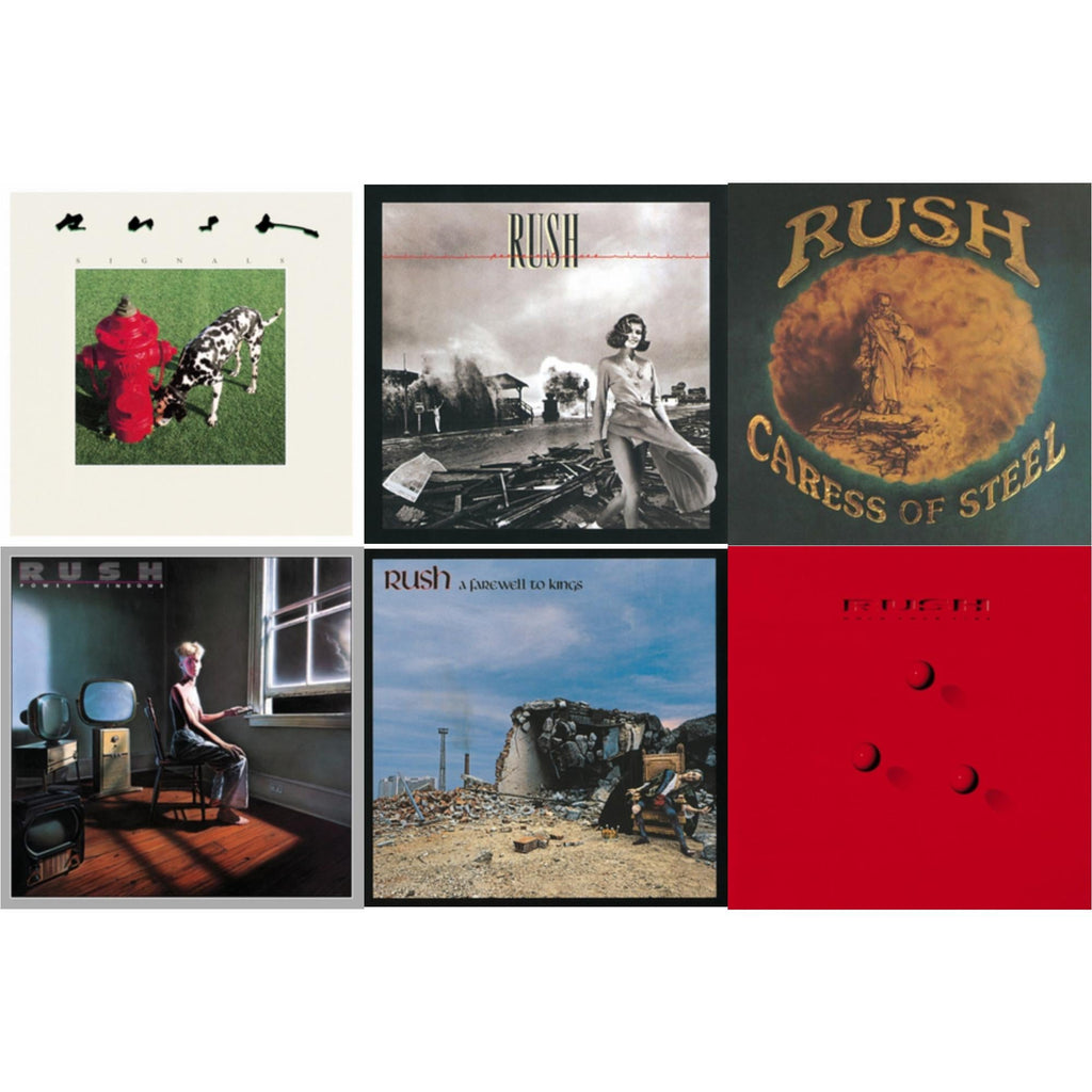 Caress Of Steel (180G/Dl Card) & Farewell To Kings (180G) & Permanent Waves (180G) & Signals (180G) & Power Windows (180G) & Hold Your Fire (180G)