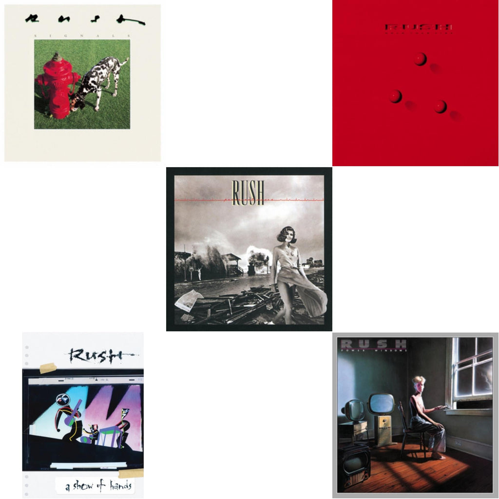 Permanent Waves (180G) & Signals (180G) & Power Windows (180G) & Hold Your Fire (180G) & Show Of Hands (180G)