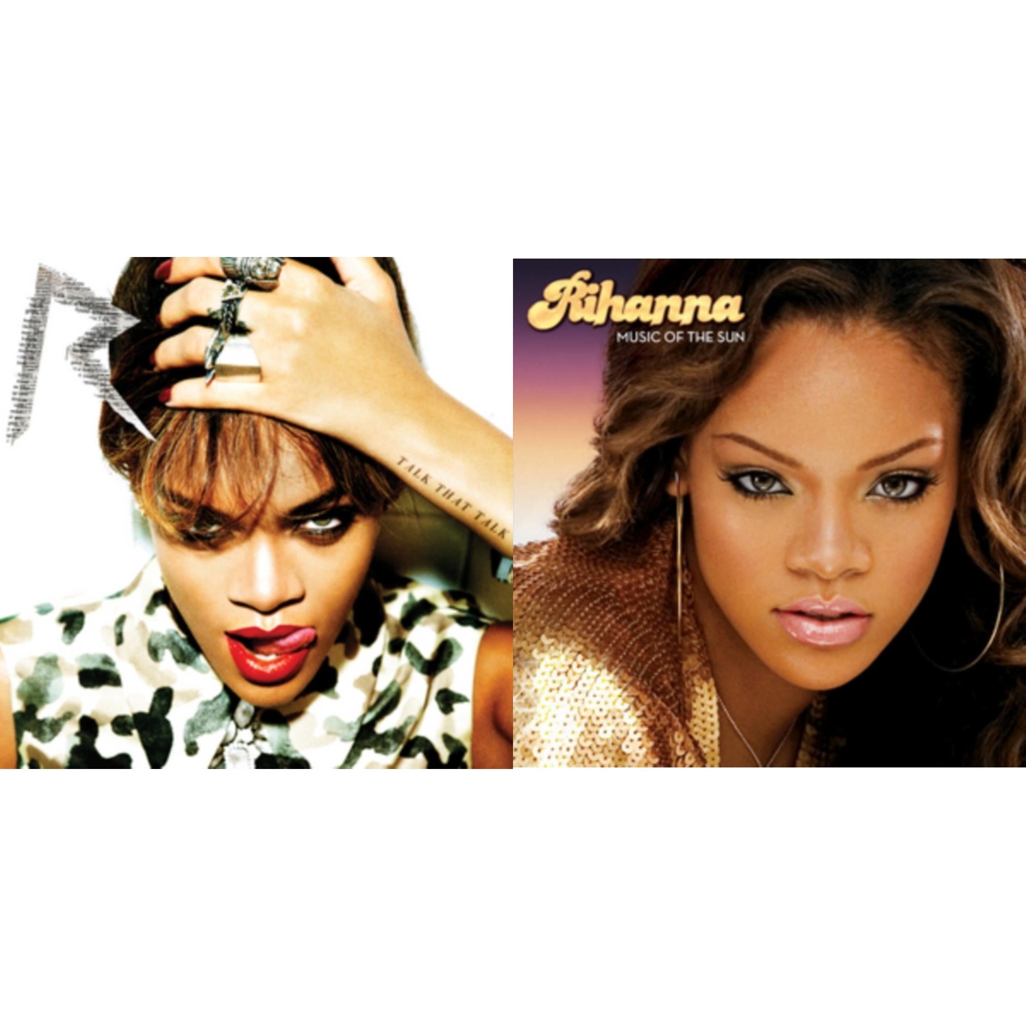 Rihanna - Talk That Talk & Music Of The Sun - LP Vinyl Bundle