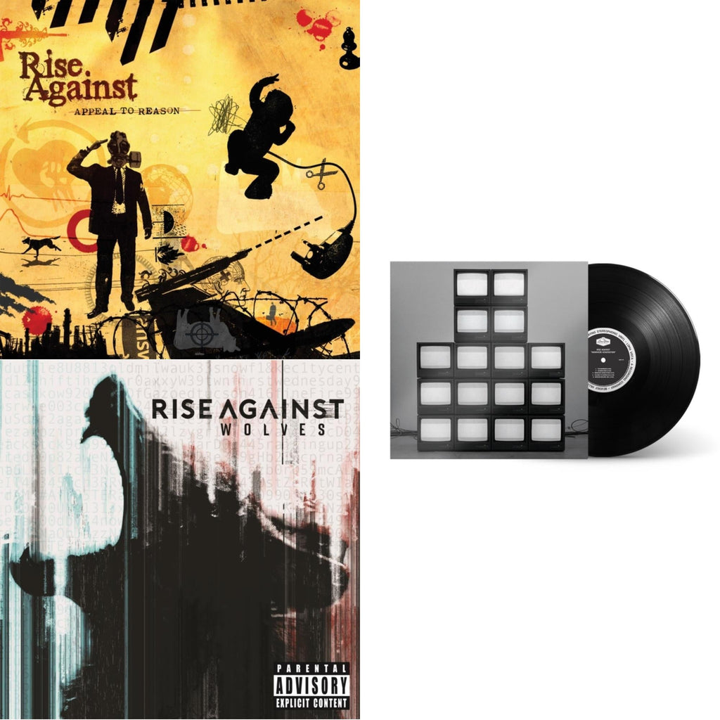 Rise Against - Appeal To Reason & Wolves (Magenta LP Vinyl) & Nowhere Generation