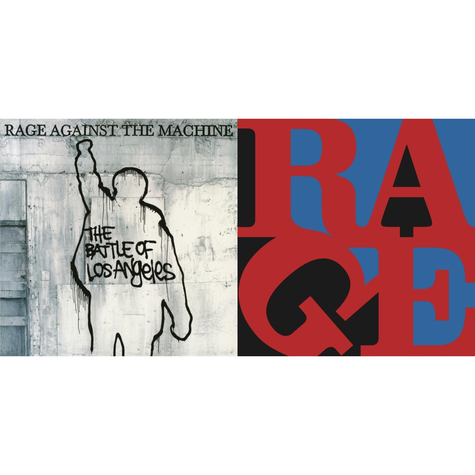 Rage Against The Machine - Renegades (180G LP Vinyl) & Battle Of Los Angeles (180G LP Vinyl)