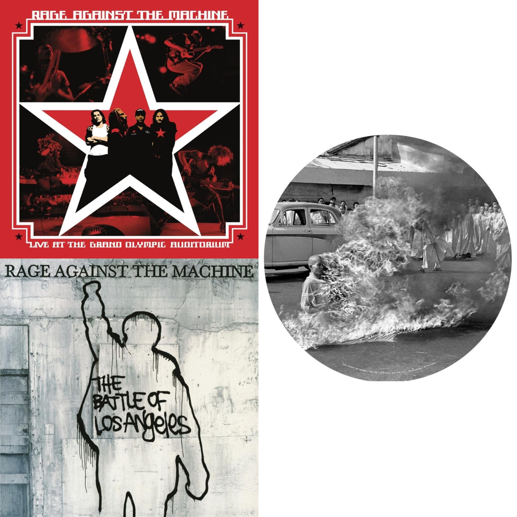 Live At The Grand Olympic Auditorium (2LP/180G Vinyl) & Battle Of Los Angeles (180G LP Vinyl) & Rage Against The Machine (X) (Picture Disc)