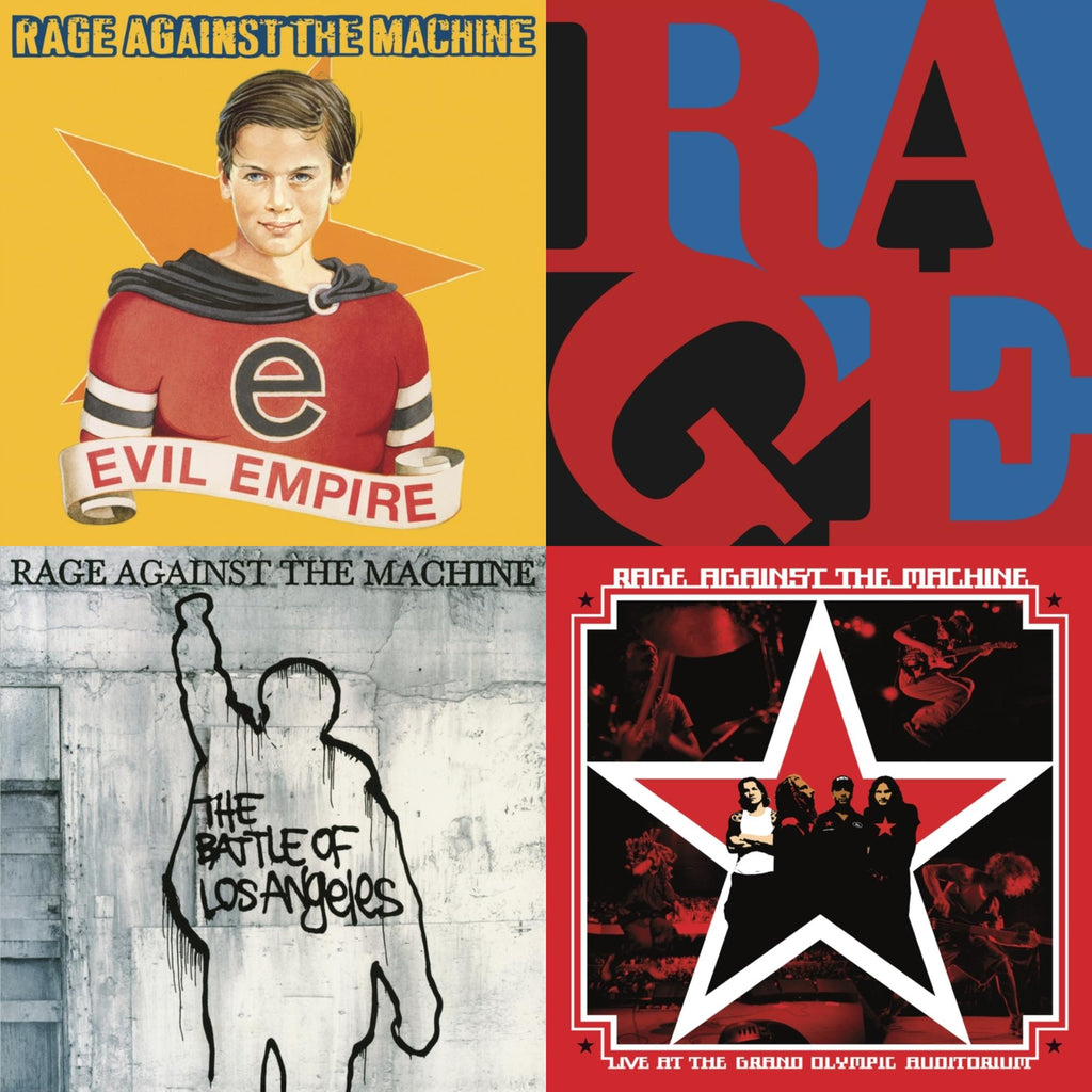 Live At The Grand Olympic Auditorium (2LP/180G Vinyl) & Renegades (180G) & Battle Of Los Angeles (180G LP Vinyl) & Evil Empire (Pa) (180G)