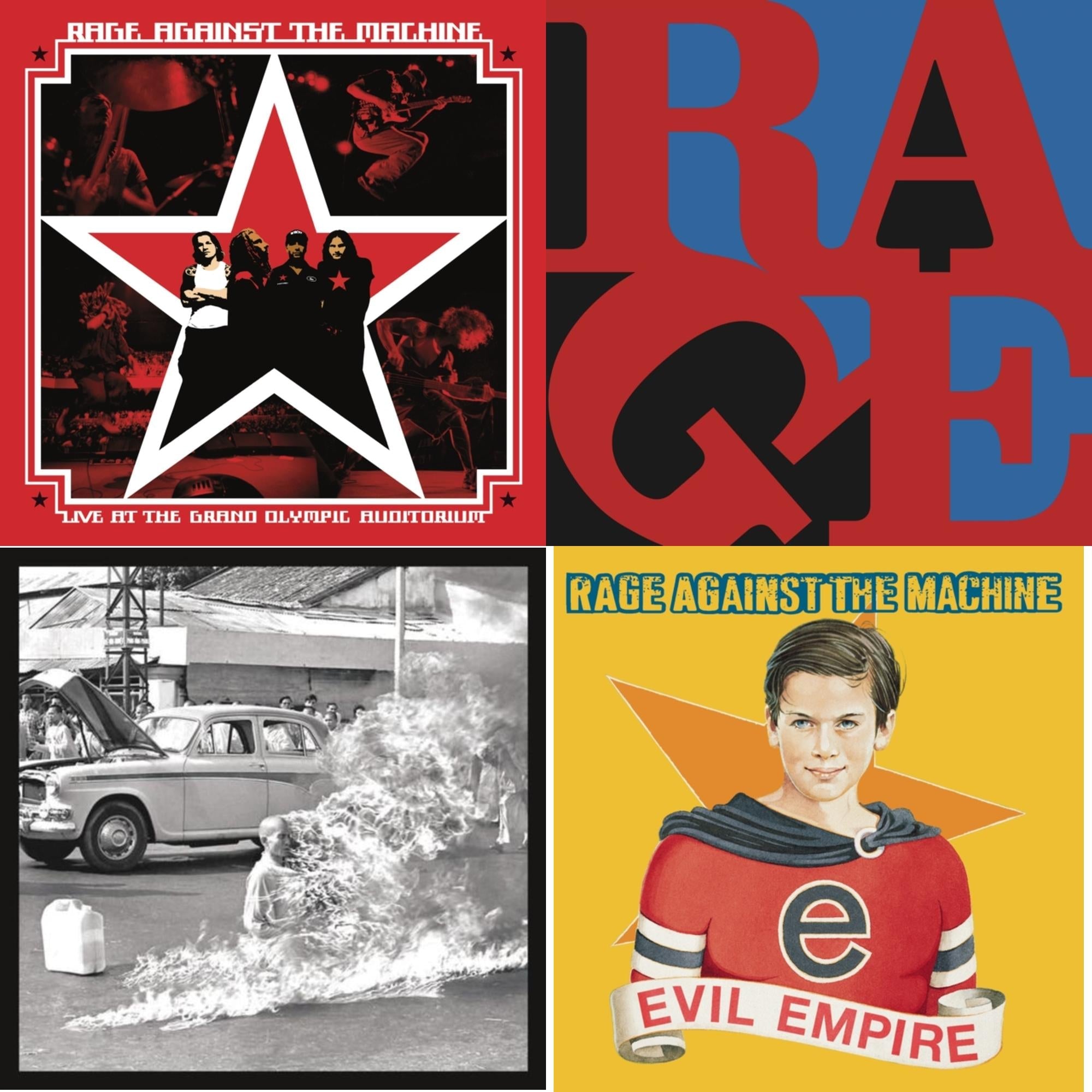 Evil Empire & Rage Against The Machine (20Th Anniversary) & Live At The Grand Olympic Auditorium & Renegades
