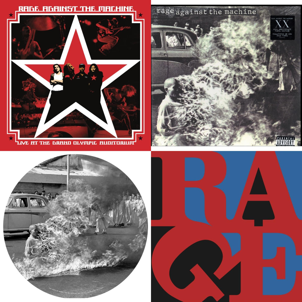Live At The Grand Olympic Auditorium (2LP/180G Vinyl) & Renegades (180G) & Rage Against The Machine & Rage Against The Machine (X) (Picture Disc)