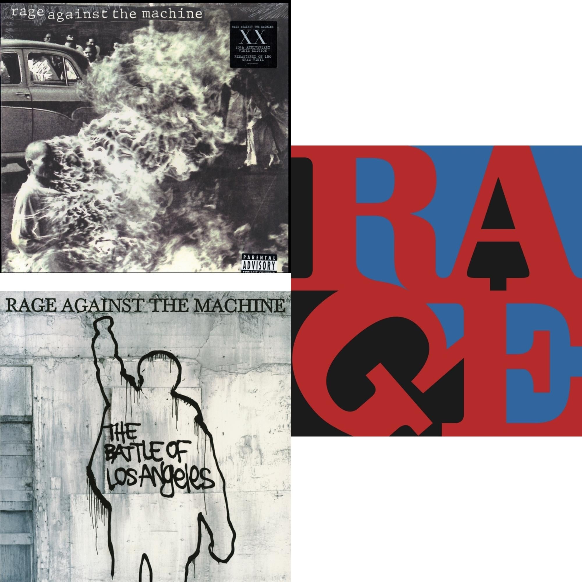 Renegades (180G) & Battle Of Los Angeles (180G LP Vinyl) & Rage Against The Machine
