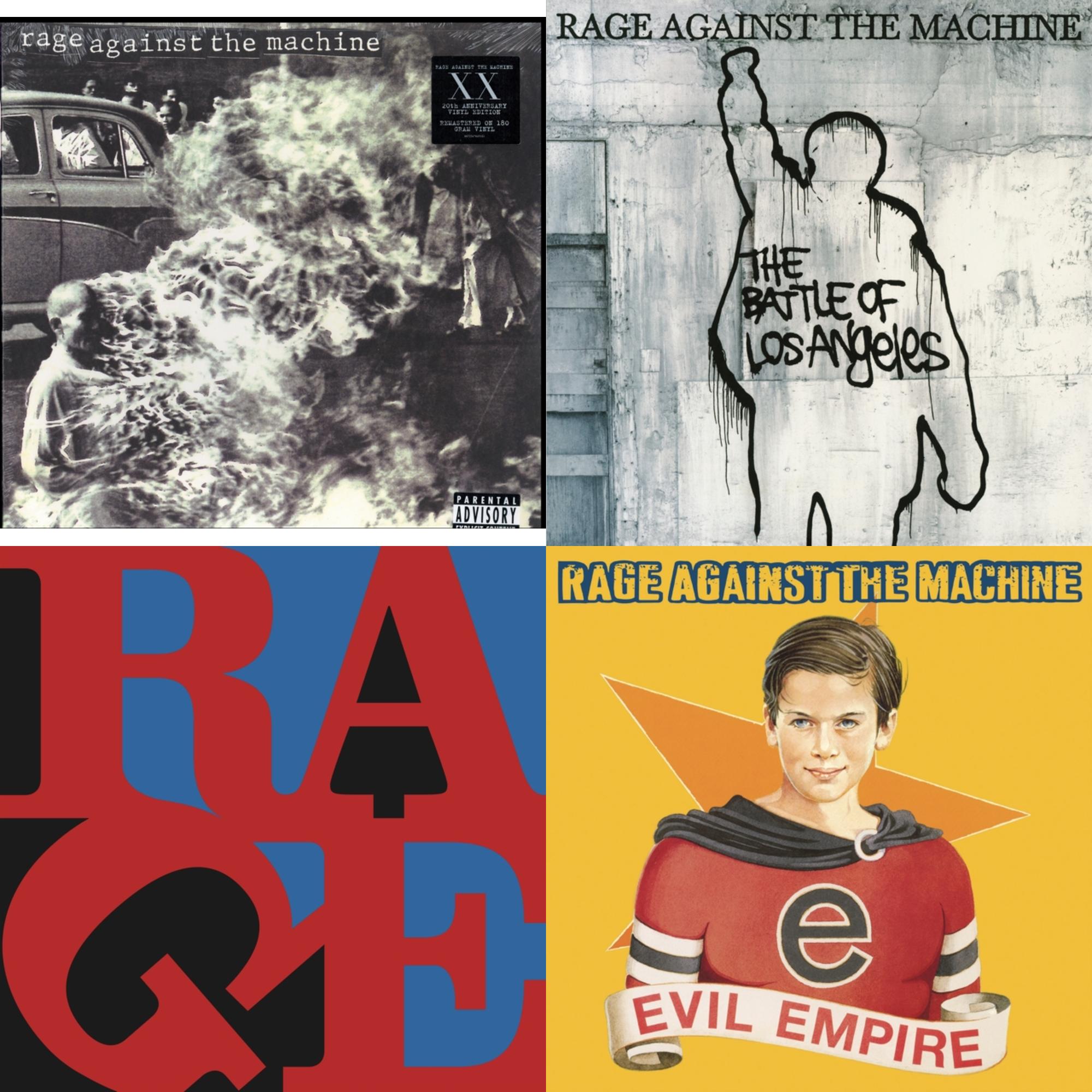 Renegades (180G) & Battle Of Los Angeles (180G LP Vinyl) & Evil Empire (Pa) (180G) & Rage Against The Machine
