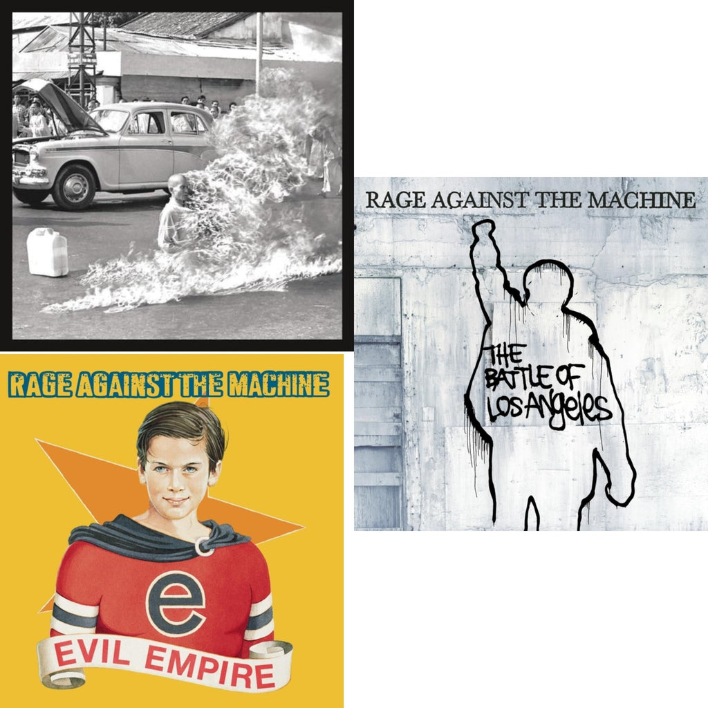 Rage Against The Machine - Rage Against The Machine (20Th Anniversary) & Evil Empire & Battle Of Los Angeles - CD Bundle