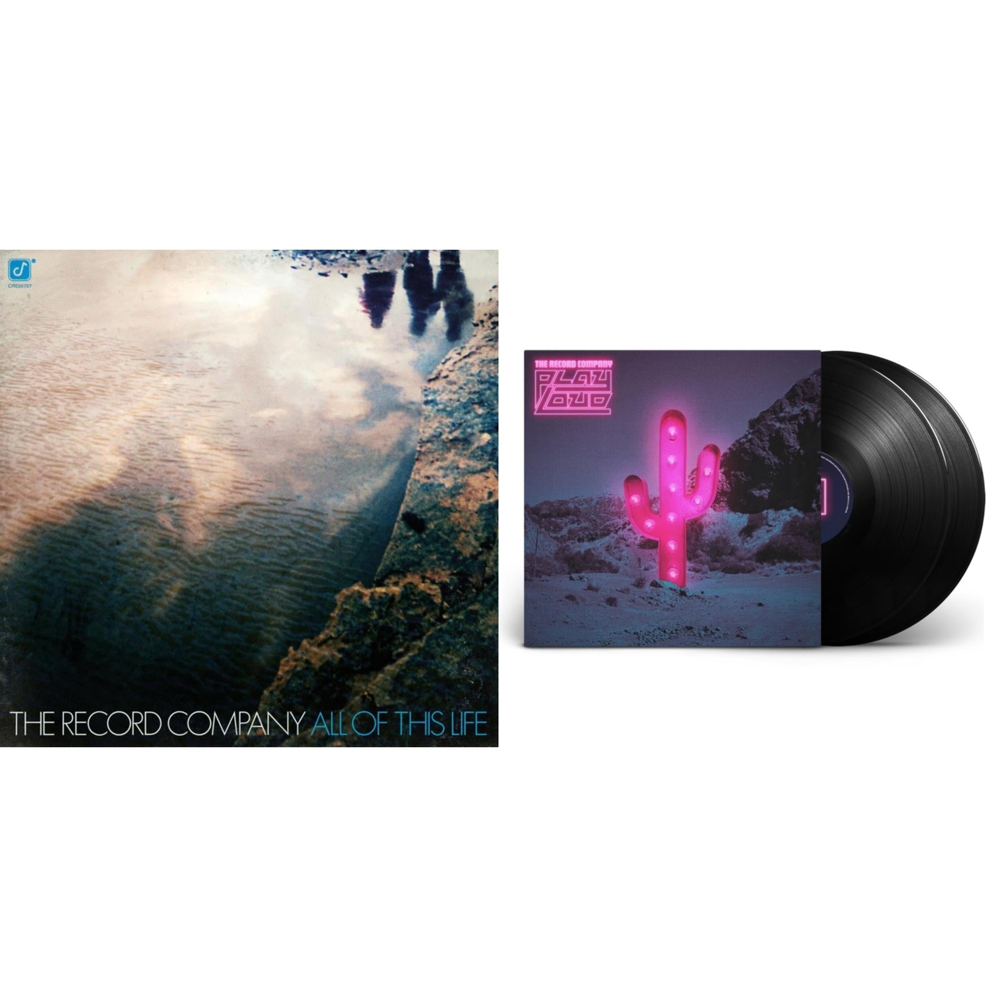 Record Company - All Of This Life (White LP Vinyl) & Play Loud (2LP)
