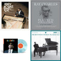 Ray Charles - Now Playing (Blue LP Vinyl) (Syeor) & Platinum Collection (White LP Vinyl) & Best Of Ray Charles: The Atlantic Years (2LP/White Vinyl) & Live In Stockholm 1972 (140G)