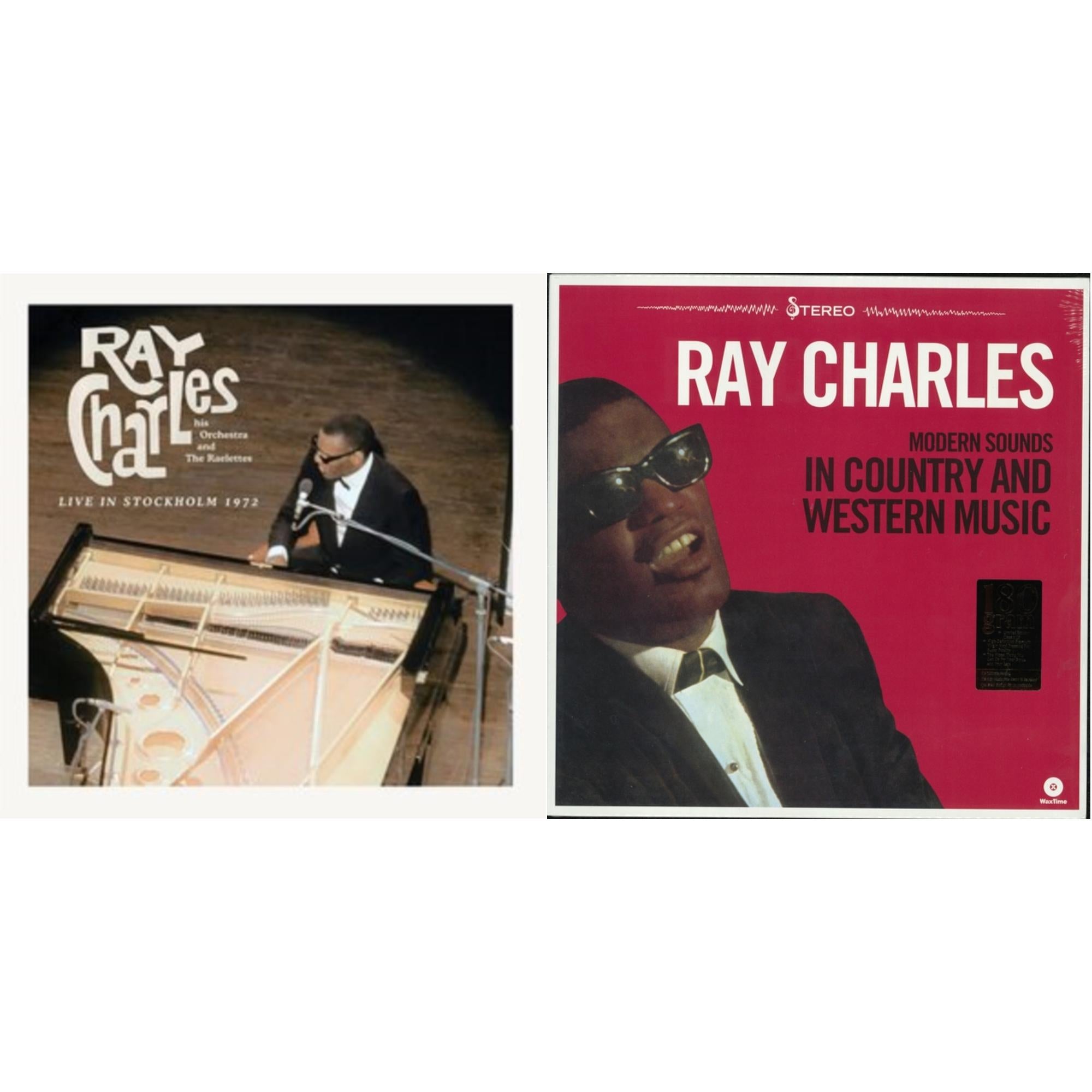 Live In Stockholm 1972 (140G) & Modern Sounds In Country & Western Music Vol.1