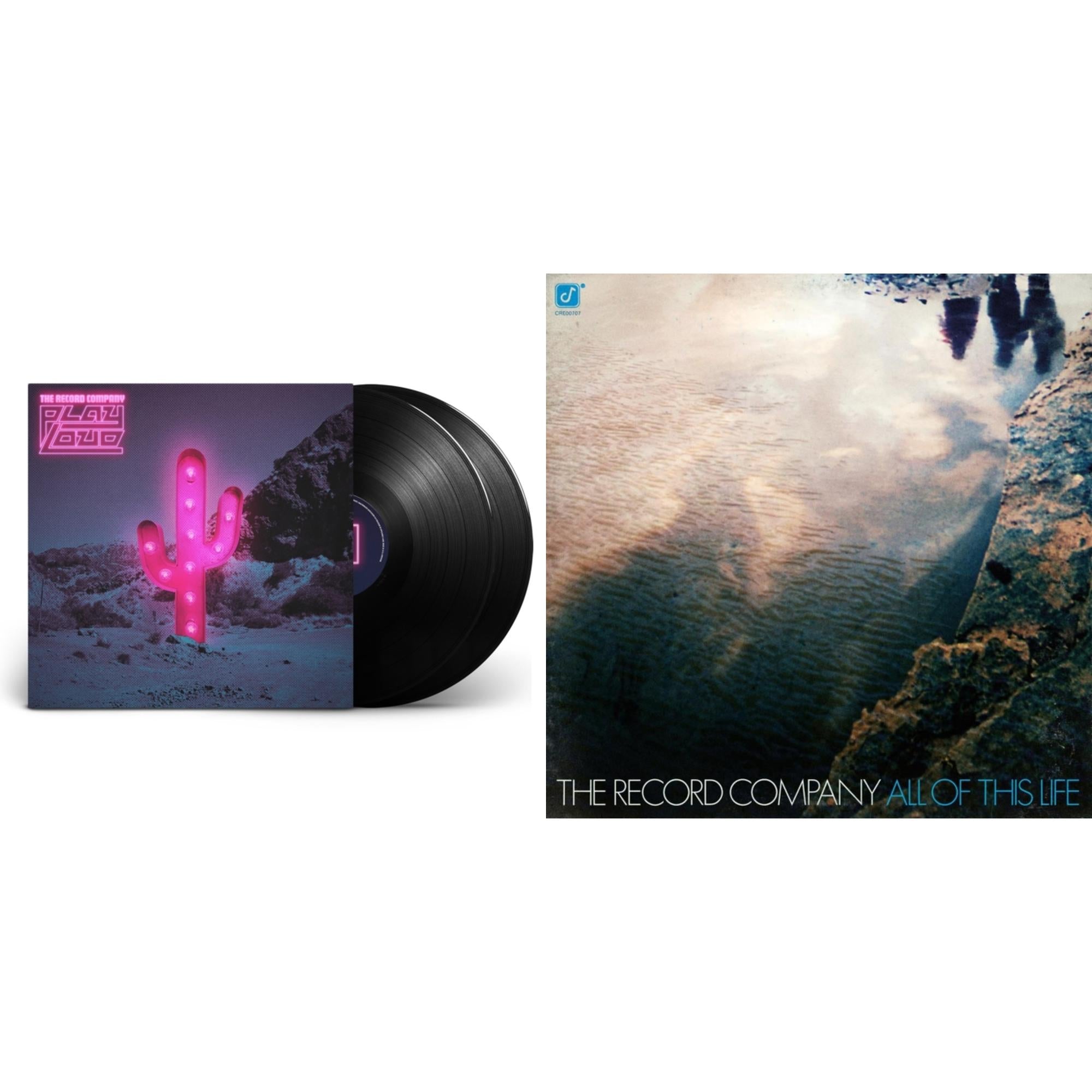 Record Company - All Of This Life (White LP Vinyl) & Play Loud (2LP)
