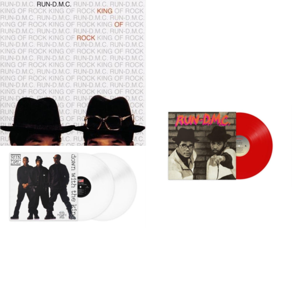 King Of Rock (Numbered/180G) & Down With The King (2LP) & Run Dmc (Red LP Vinyl)