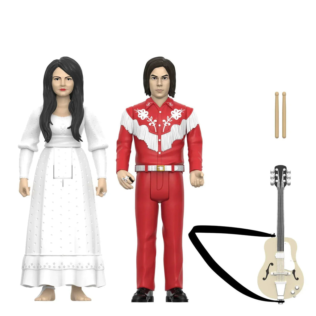 The White Stripes – Elephant (Wave 2, 2-Pack) Super7 ReAction Figures