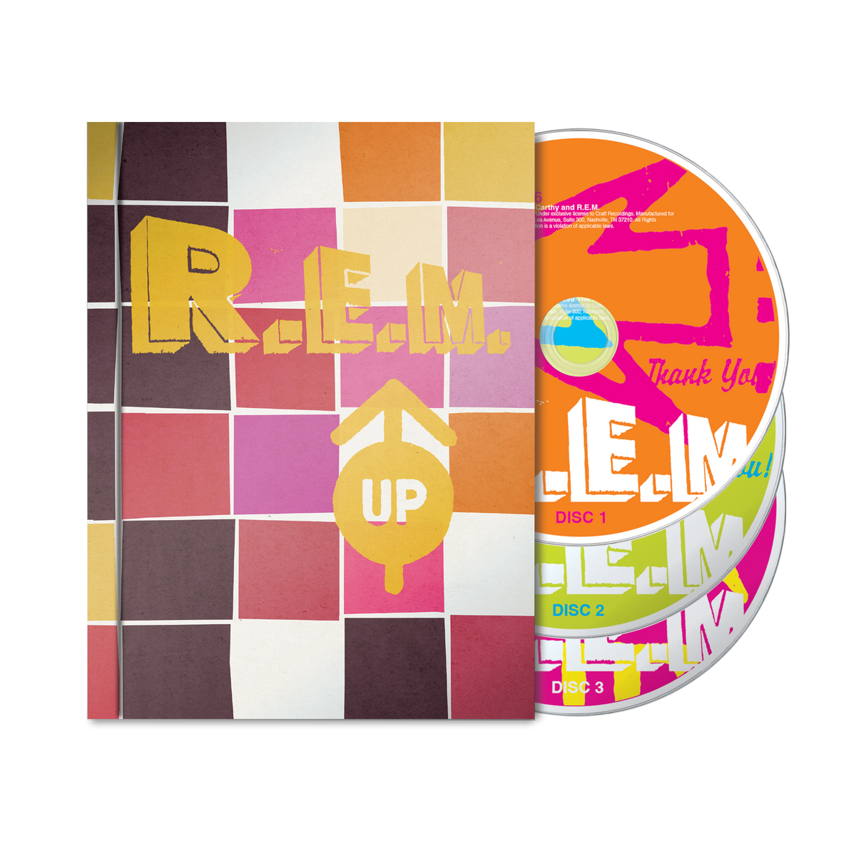 Up: 25th Anniversary Deluxe Edition (2-CD + 1 Blu-Ray) Music CD
