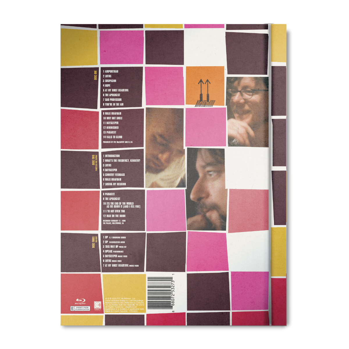 Up: 25th Anniversary Deluxe Edition (2-CD + 1 Blu-Ray) Music CD