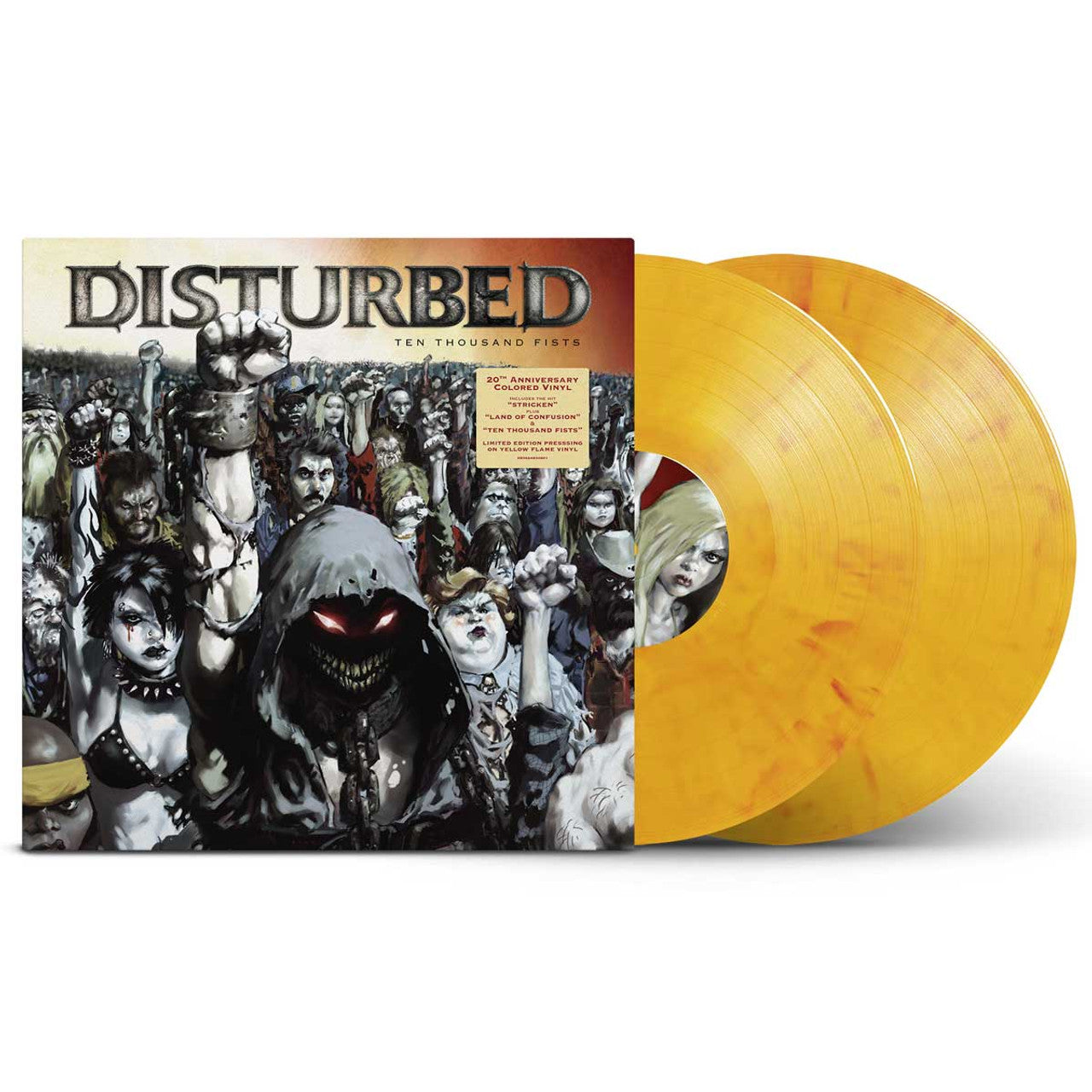 Disturbed - Ten Thousand Fists [2LP Yellow Flame]