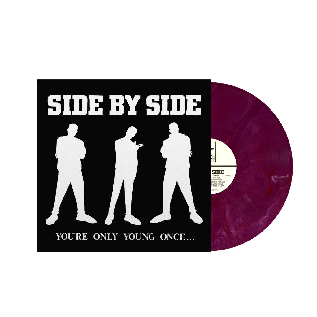 Side By Side ‘You're Only Young Once...’ LP (Limited Edition – Only 450 Made, Purple Marble Vinyl) Vinyl Record