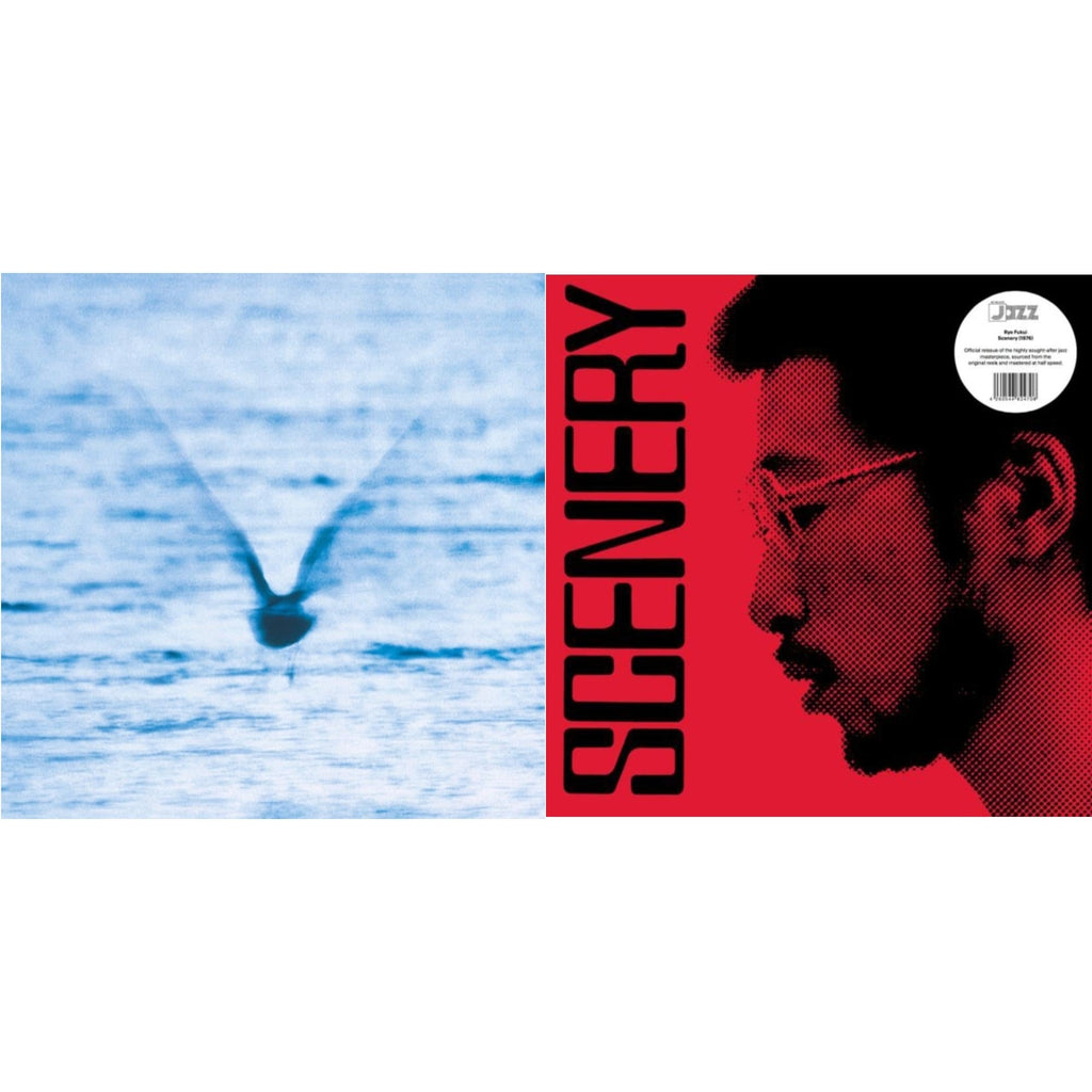 Ryo Fukui - Scenery & Mellow Dream (140G) - LP Vinyl Record Bundle