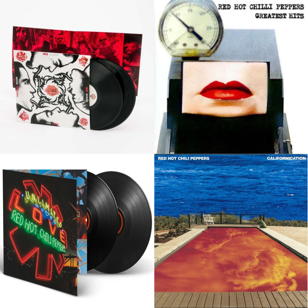 Californication (2LP/180G) & Greatest Hits (X) & Unlimited Love (Deluxe/2LP) & Blood Sugar Sex Magik