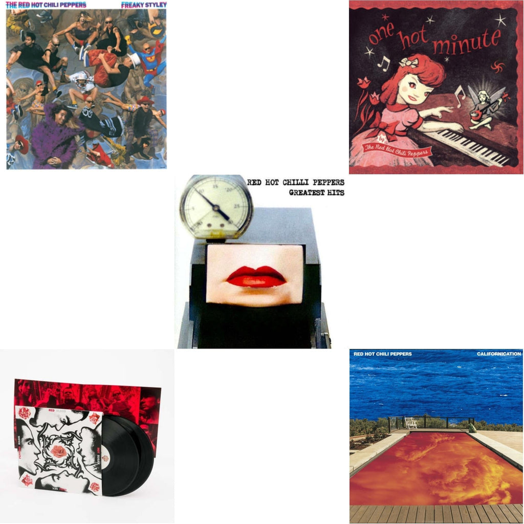 Californication (2LP/180G) & Greatest Hits (X) & One Hot Minute & Blood Sugar Sex Magik & Freaky Styley
