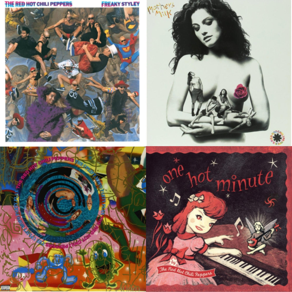 One Hot Minute & Freaky Styley & Mother's Milk & Uplift Mofo Party Plan