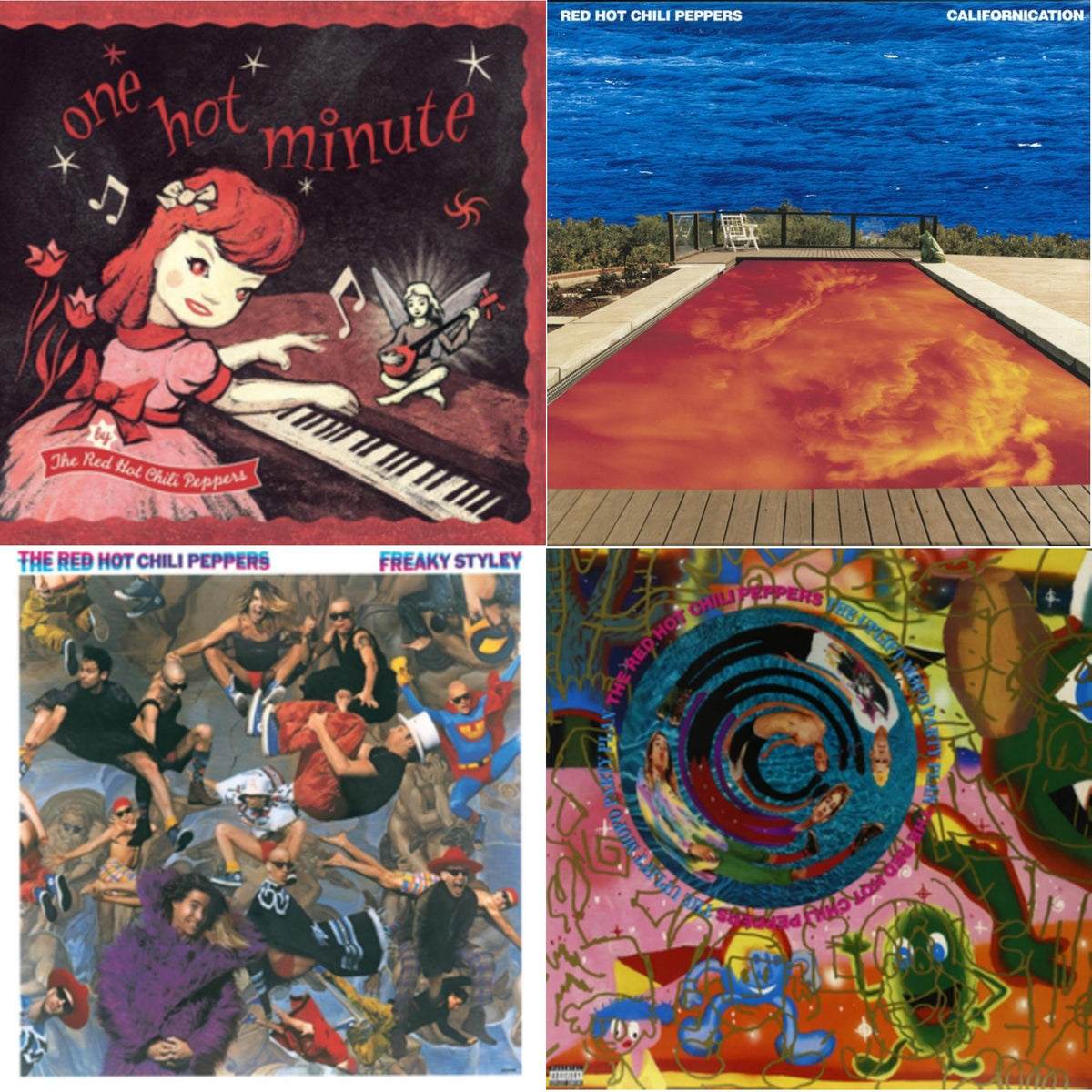 Californication (2LP/180G) & One Hot Minute & Freaky Styley & Uplift Mofo Party Plan
