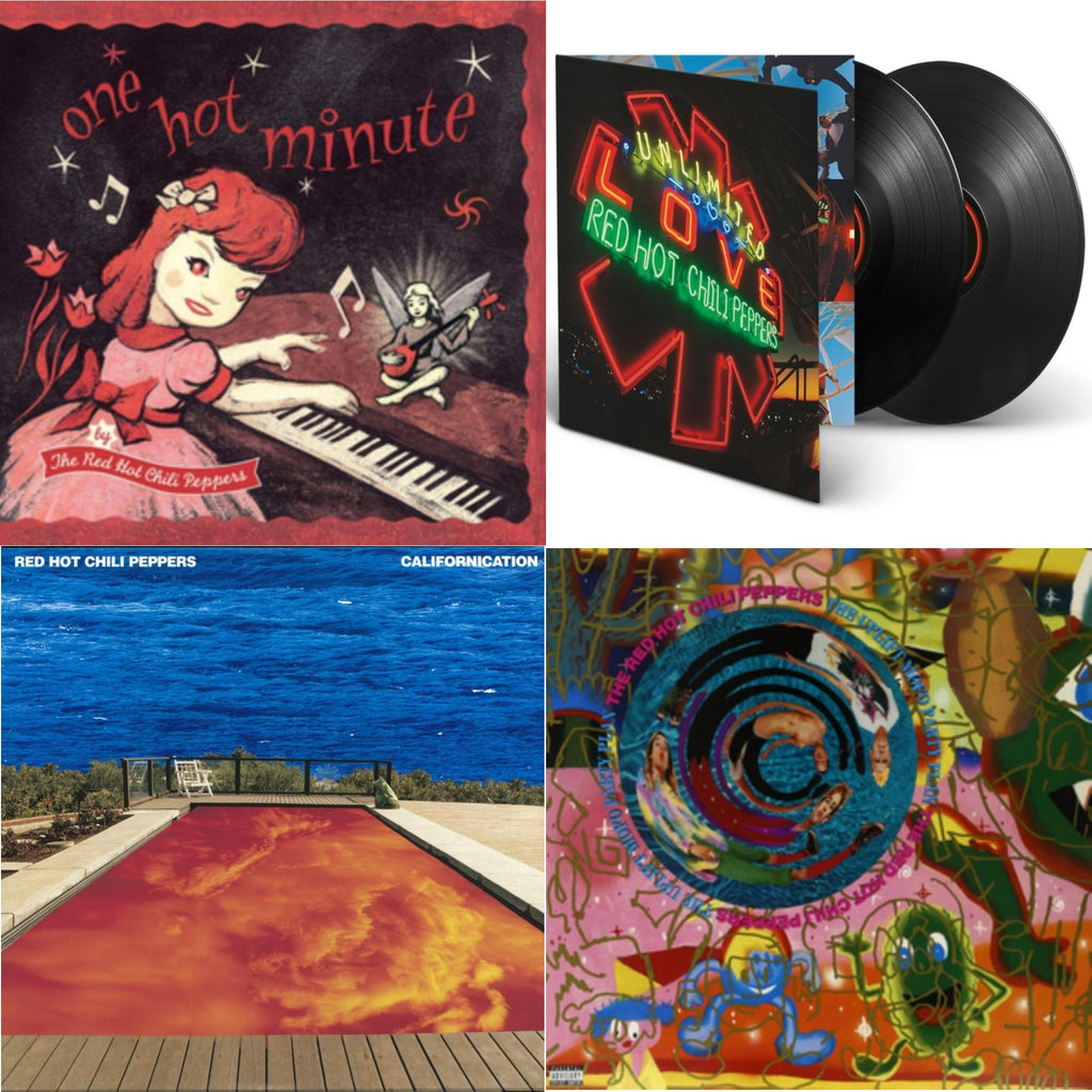 Red Hot Chili Peppers - Californication (2LP/180G) & Unlimited Love (Deluxe/2LP) & One Hot Minute & Uplift Mofo Party Plan