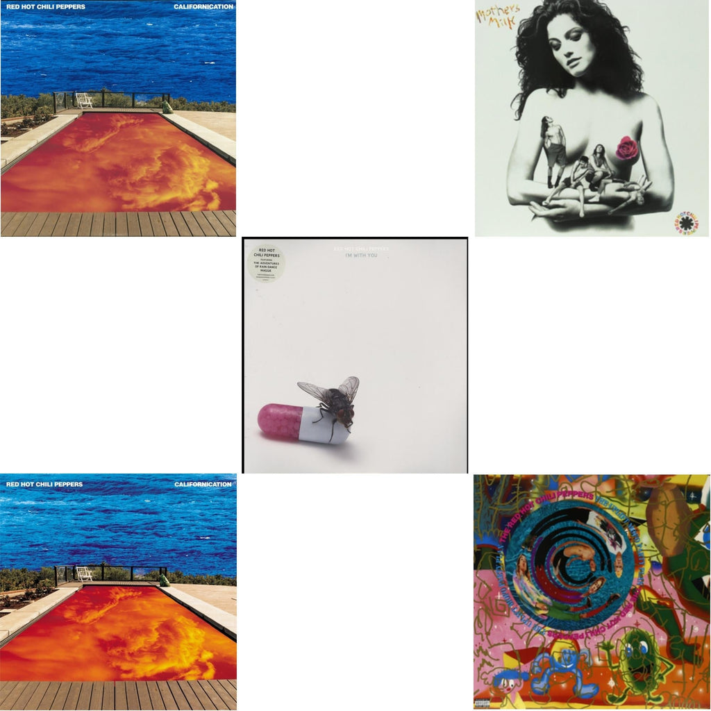 Californication (2LP/180G) & Californication (2LP/Red & Blue Vinyl) & I'm With You & Mother's Milk & Uplift Mofo Party Plan