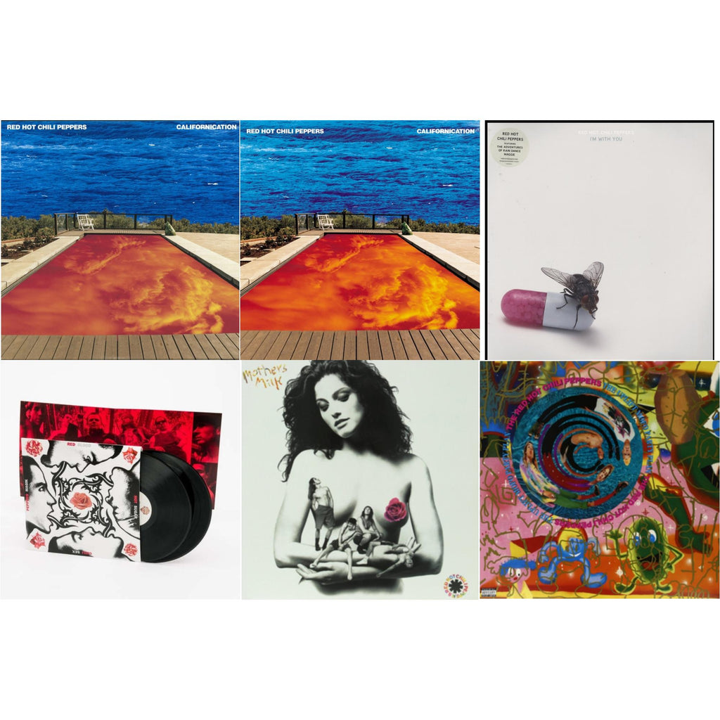 Californication (2LP/180G) & Californication (2LP/Red & Blue Vinyl) & I'm With You & Blood Sugar Sex Magik & Mother's Milk & Uplift Mofo Party Plan