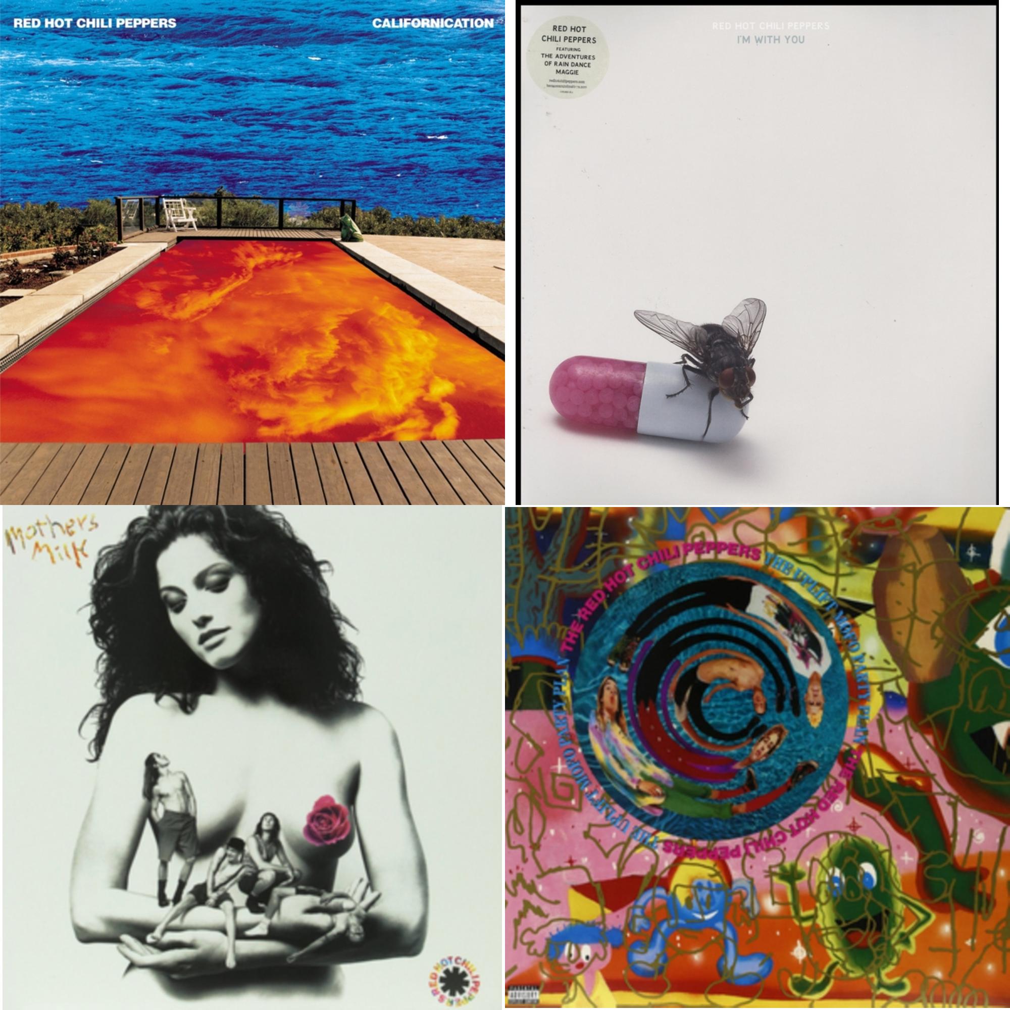 Californication (2LP/Red & Blue Vinyl) & I'm With You & Mother's Milk & Uplift Mofo Party Plan