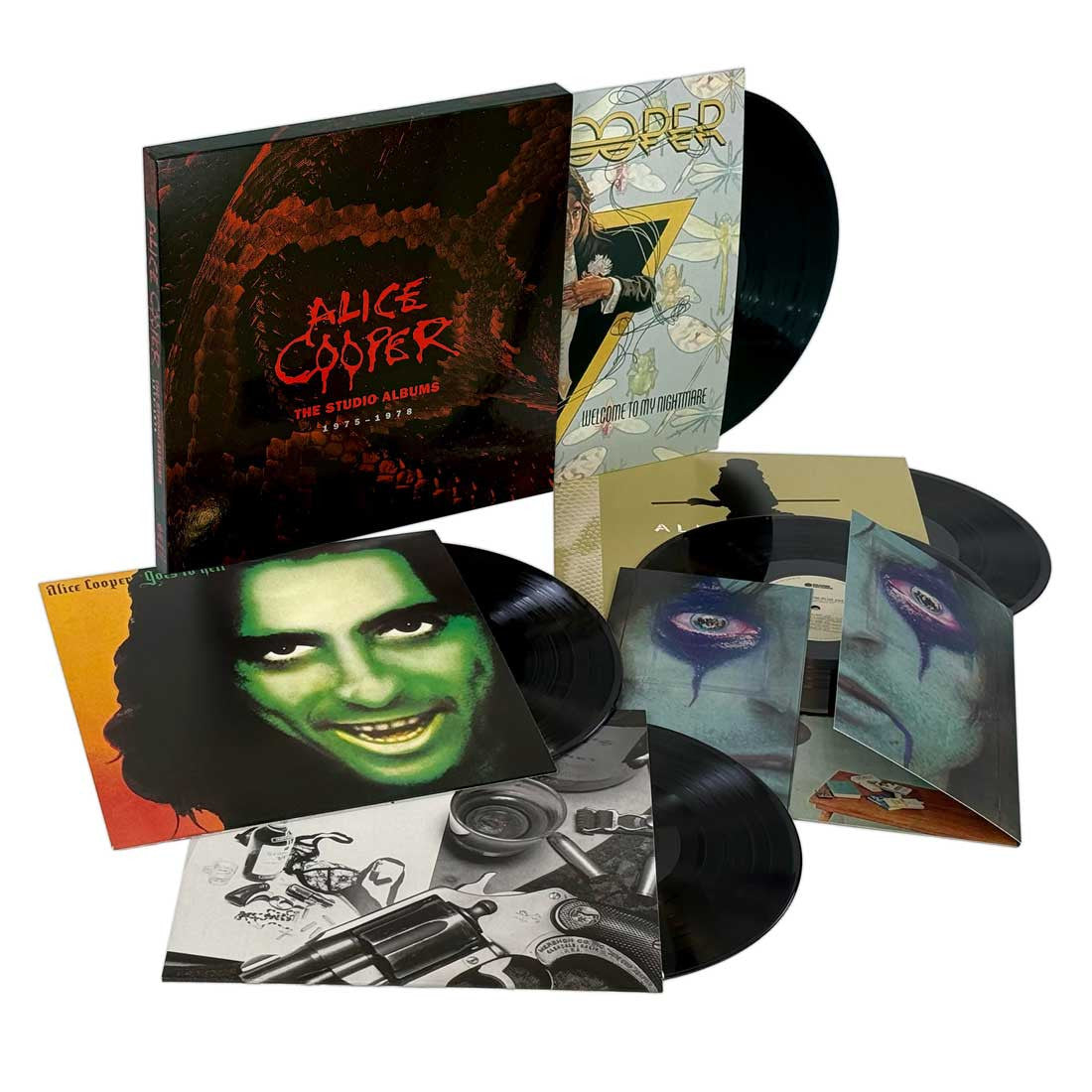 Alice Cooper – Studio Albums 1975 - 1978 (5-LP Vinyl) Vinyl Record