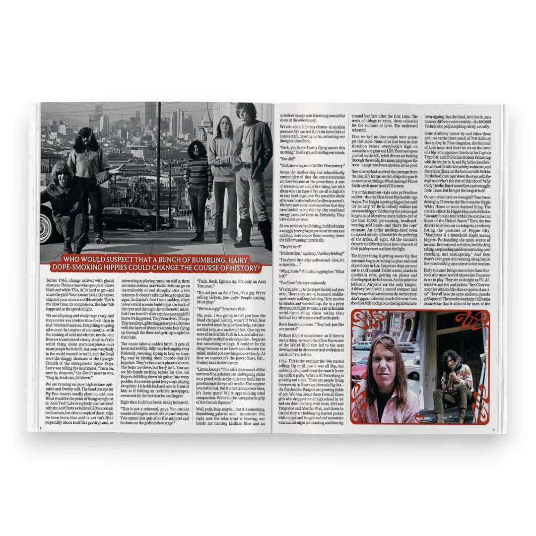 60 Years of The Grateful Dead Experience – Special Relix Softcover Book
