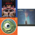 Music From Monsters, Inc. (Picture Disc) & Avalon (Solid Blue & Solid Silver LP Vinyl) & Natural (Aqua Blue LP Vinyl)
