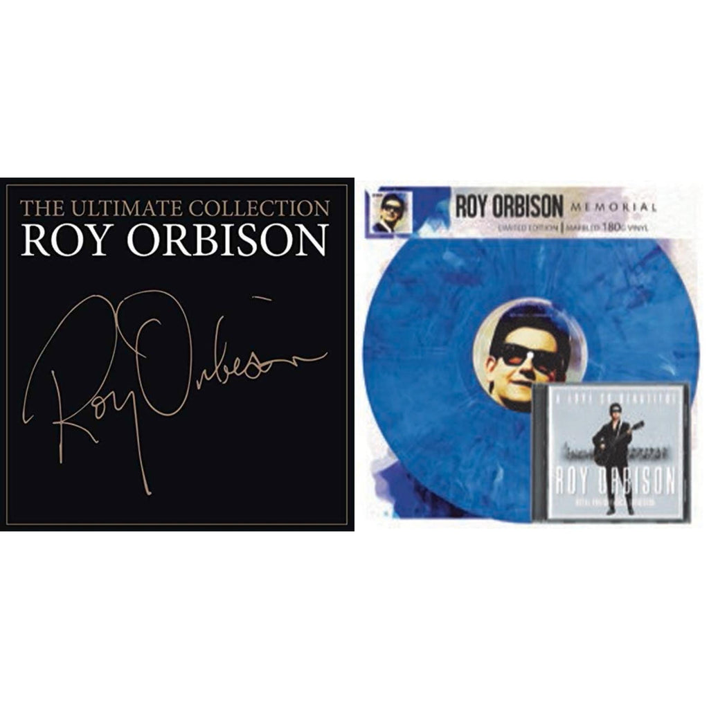 Memorial (Blue Marbled LP Vinyl) W/ A Love So Beautiful On CD & Ultimate Roy Orbison (2LP/150G/Gatefold)