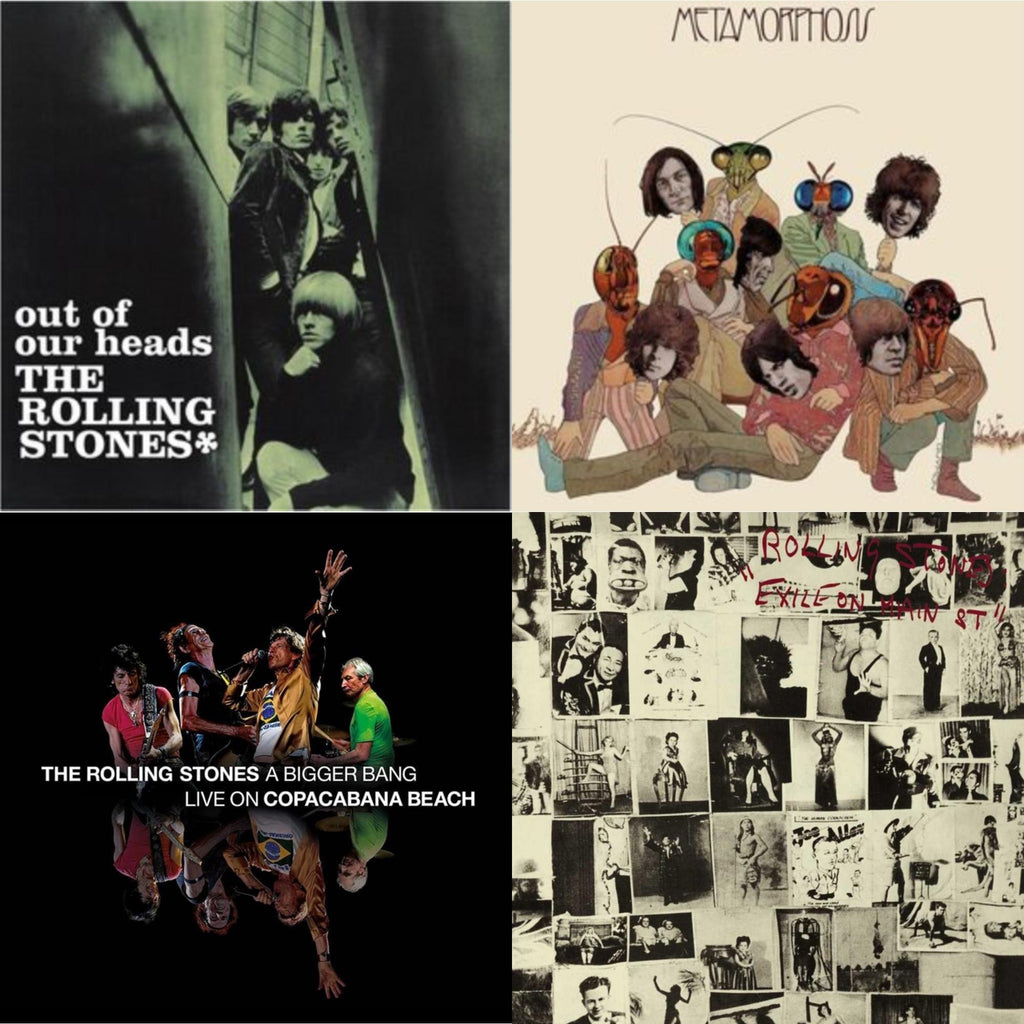 Out Of Our Heads (Uk) & Metamorphosis & Bigger Bang Live On Copacabana Beach (Multi Color Vinyl/3LP) & Exile On Main Street (2LP)