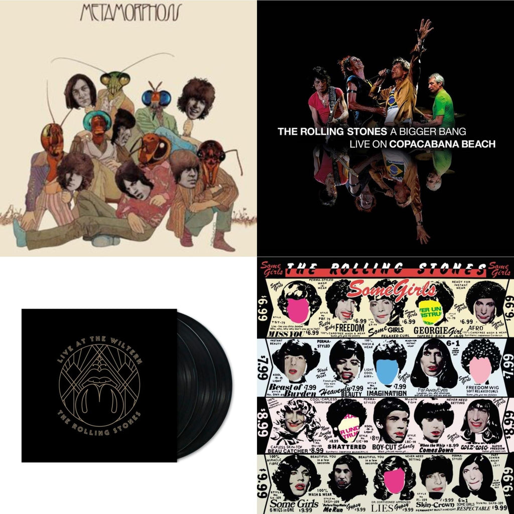 Metamorphosis & Bigger Bang Live On Copacabana Beach (Multi Color Vinyl/3LP) & Live At The Wiltern (3LP) & Some Girls
