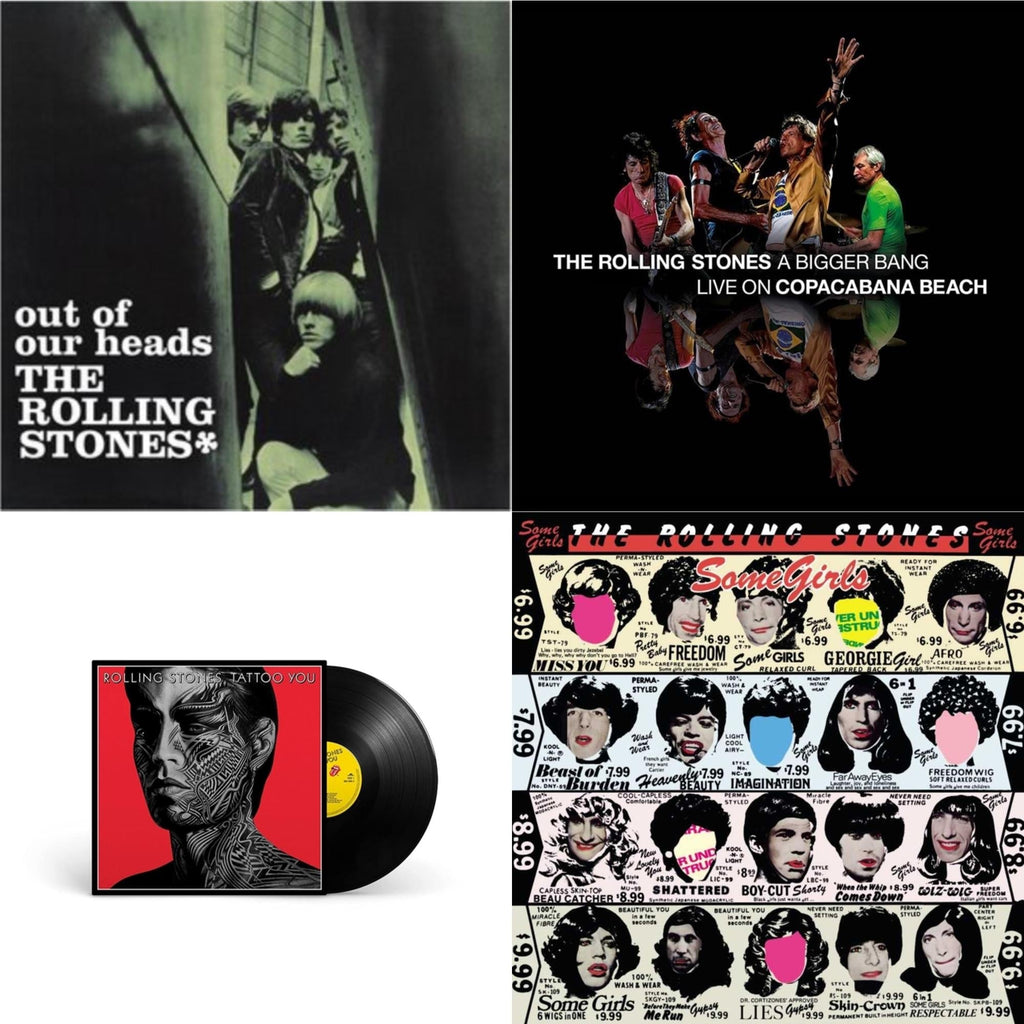 Out Of Our Heads (Uk) & Bigger Bang Live On Copacabana Beach (Multi Color Vinyl/3LP) & Tattoo You (2021 Remaster) & Some Girls