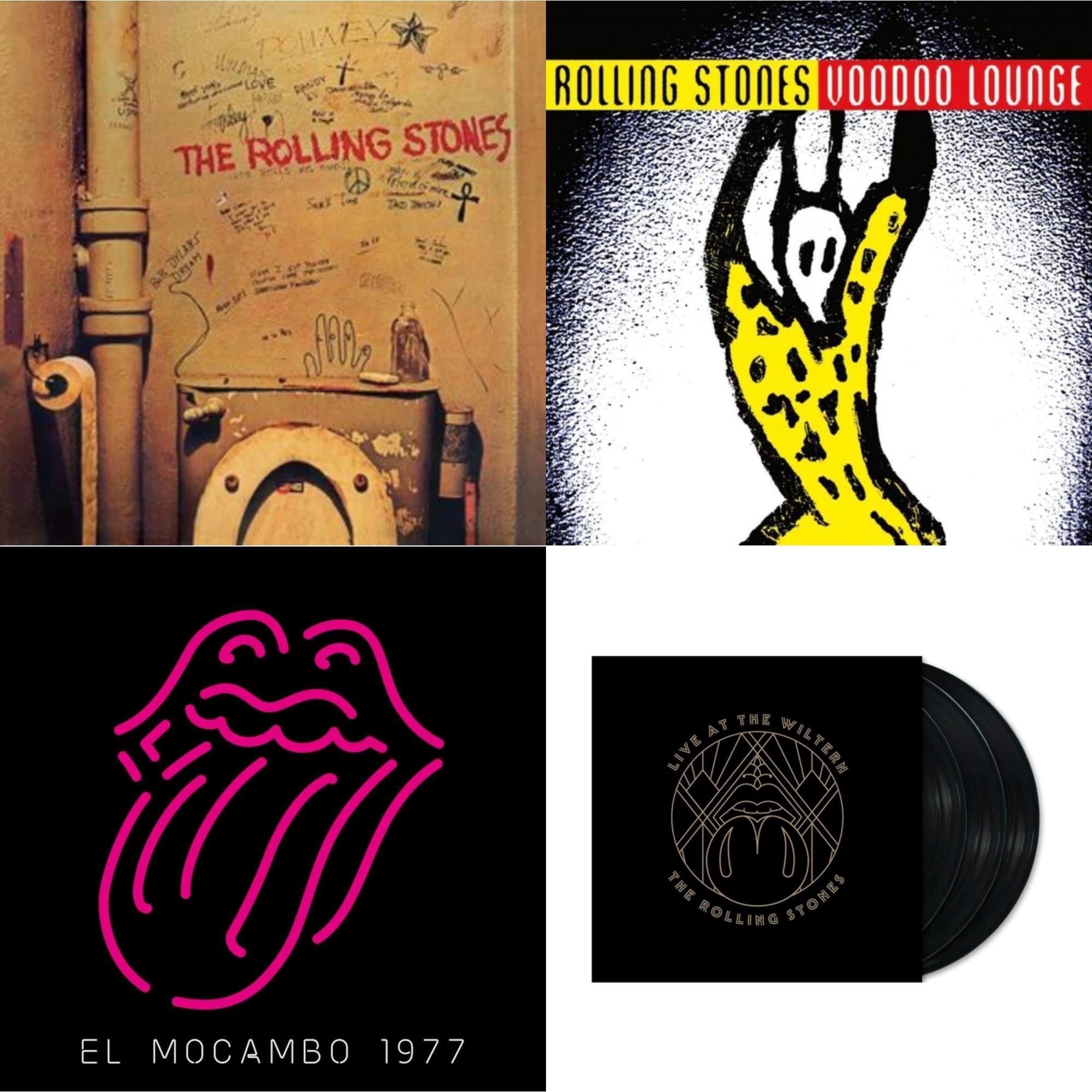 Beggars Banquet & Live At The El Mocambo (4LP) & Live At The Wiltern (3LP) & Voodoo Lounge (30Th Anniversary) (Red/Yellow Vinyl/2LP)