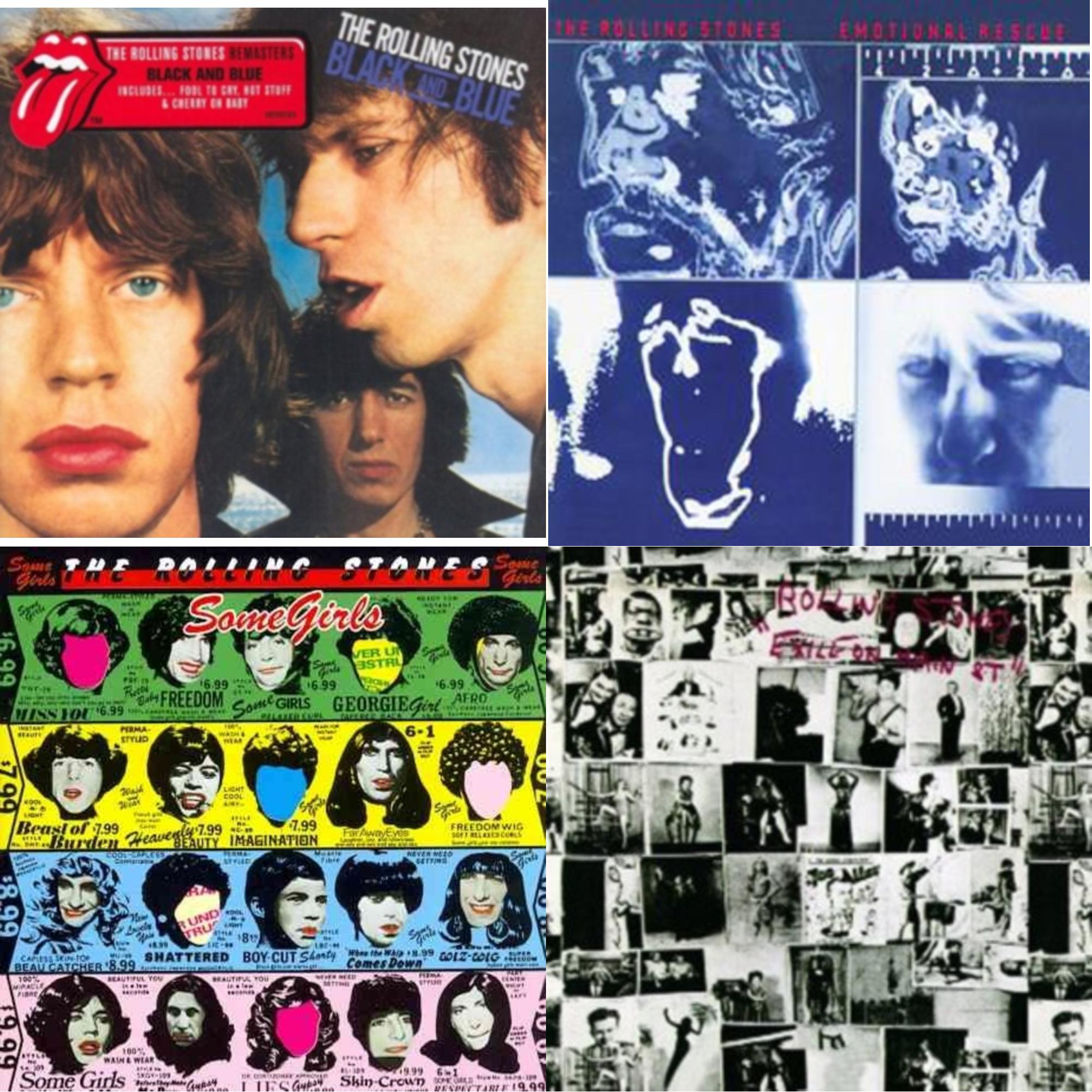 Black & Blue & Emotional Rescue & Some Girls & Exile On Main Street