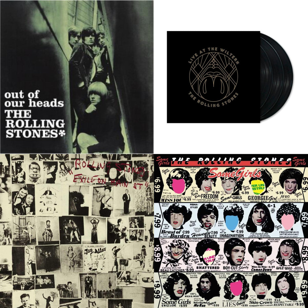 Out Of Our Heads (Uk) & Live At The Wiltern (3LP) & Exile On Main Street (2LP) & Some Girls